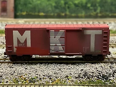 N - MTL Missouri-Kansas-Texas 40' Single Door Boxcar (Factory Weathered) N4985 • $29.99