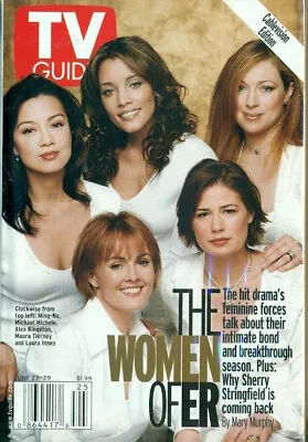 Tv Guide- 2001- The Women Of Er-maura Tierney+laura Innes+michael Michele+shaggy • $10.49