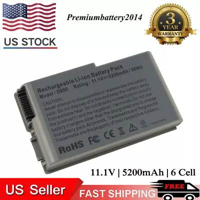 6cell Battery For Dell Latitude D500 D505 D510 D520 D530 D600 D610 Laptop Fast • $16.98