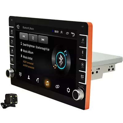 9in Single Din Car Stereo HD Touch Screen Radio MP5 Player GPS Wifi FM W/Camera • $175.40