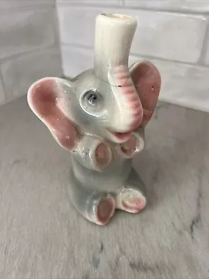 Vintage Ceramic Elephant Clothes Sprinkler For Ironing/ Bud Vase • $19.99