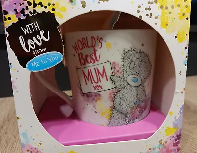 World's Best Mum Tea Coffee Mug Tatty Teddy Me To You Mother Birthday Gift Boxed • £8.99