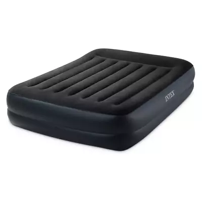 Intex Mattress Inflatable Double Size Airbed Home Pillow Rest 152x203x42 CM • £269.22