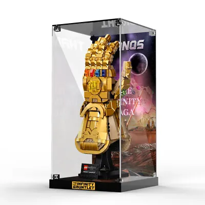 Display Case For LEGO 76191 Marvel Infinity Gauntlet Premium Acrylic Case • $149.99