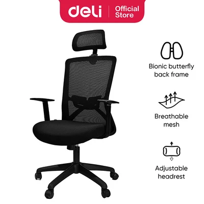 $109.99 • Buy Office Executive Desk Mesh Chair 2D Headrest T Shaped Armrests Lumbar Support