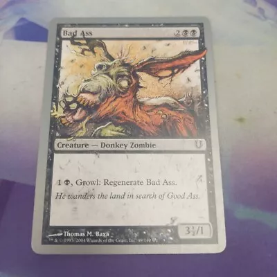 Magic The Gathering Unhinged Bad Ass 49/140 • $0.99