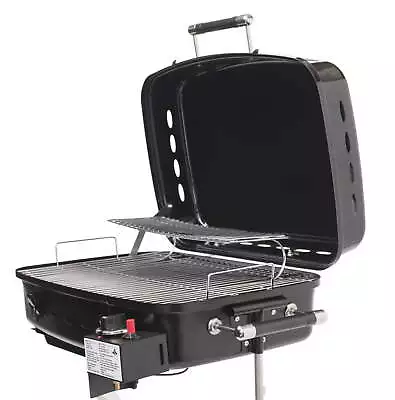 Rv Trailer Mounted Grills BBQ With Carry Bag (YSNHT400) Black Free Ship • $85.40