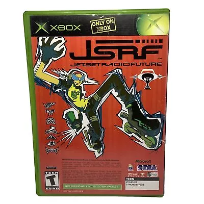 JSRF Jet Set Radio Future & Sega GT 2002 Original Microsoft Xbox Complete NTSC • $79.99