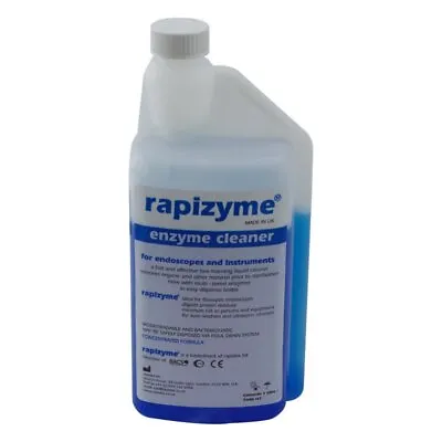 Ultrasonic Cleaner Fluid Rapizyme 1L Concentrated Cleaning Solution Dental • $86.39