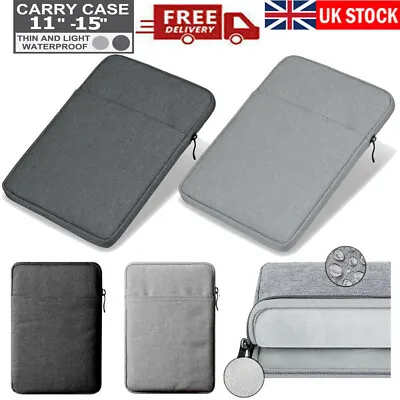 UK Laptop Sleeve Bag Case Cover Carry For Macbook Pro 15'' Mackbook Air Pro 13  • £11.89