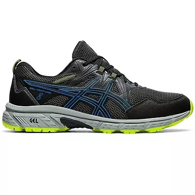 Asics Men's Gel-Venture 8 Trail Running Shoes Black/Directoire Blue 1011A824-003 • $49.99