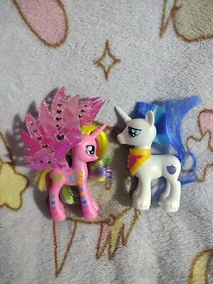 My Little Pony G4 Shining Armor And Princess Cadence Figures • £20