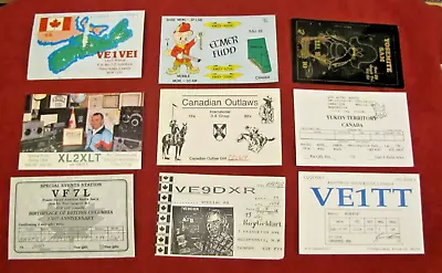 Lot Of 27 Amateur Ham Radio QSL Call Cards Or Post Cards (vintage) Canada • $20