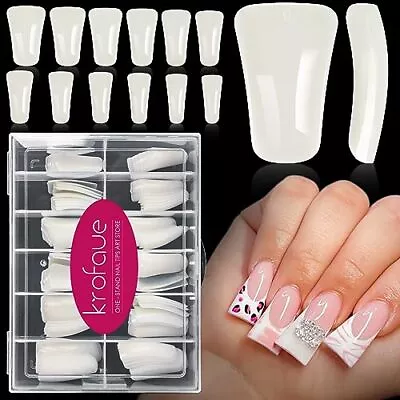 Full Cover Duck Nails - Duck Nail Tips 120Pcs Duck Tips For Acrylic Nails 12 Siz • $8