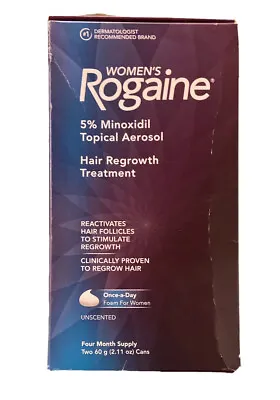 Women's Rogaine 4 Month Hair Regrowth Treatment Exp 03/2024 Foam • $25.99