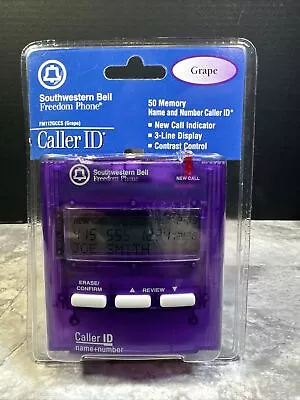 Southwestern Bell Freedom Phone Caller ID 50 Memory Grape FM112GCCS NEW • $42.47