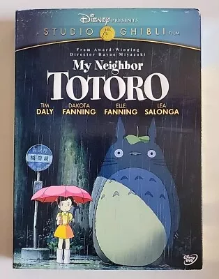 My Neighbor Totoro • Disney Studio Ghibli 2 Disc DVD Set In Slipcover + Inserts • $10
