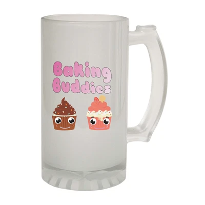 £12.95 • Buy Baking Buddies Cup Cakes Novelty Gift Frosted Glass Beer Stein - Gift Boxed