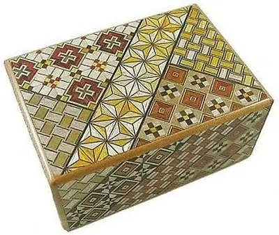 4 Sun 10 Steps Japanese Puzzle Box • $85.99