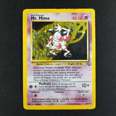 Mr. Mime 22/64 Holo - Jungle - Pokemon Card • $6.99