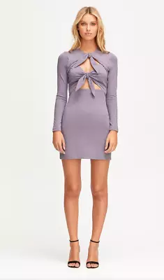 $25 • Buy Bnwt Alice Mccall Lavender Real Thing Mini Dress - Size 8 Au/4 Us (rrp $175)