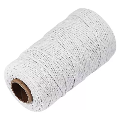 White Cotton Butchers Twine 656 Feet 2MM Thick String Kitchen Cooking • $7.71