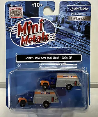 Mini Metals N Scale Union 76 1954 Ford Tank Truck Set #50443 • $19.99