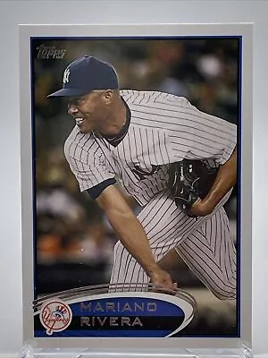 2012 Topps Mariano Rivera Baseball Card #180 Mint FREE SHIPPING • $1.50