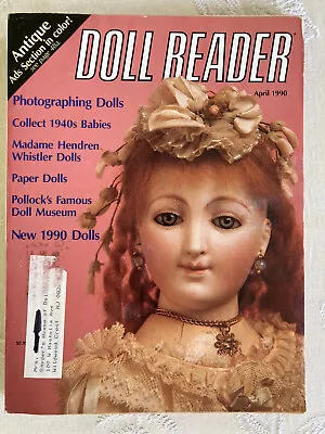 DOLL READER Magazine April 1990 28 Project Pages Madame Hendren Whistler • $18.60