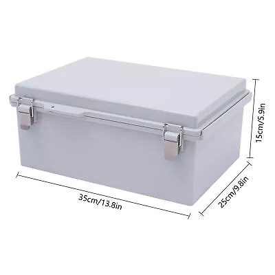 Electrical Junction Box ABS Plastic Waterproof Outdoor Project Enclosure Case • $58