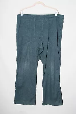 PrAna Men's Sutra Pant Hemp Blend Blue Gray Size L Drawstring • $14.99