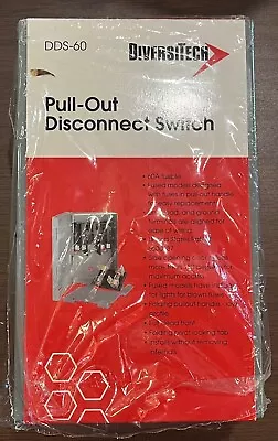 Diversitech DDS-60 Pull-Out Disconnect Switch W/Metal Case 60 Amp Fusible NEW • $20