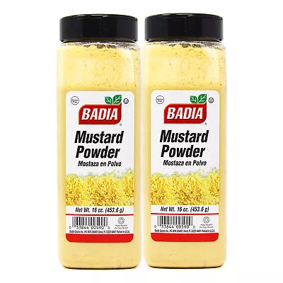 Badia Mustard Powder 16 Oz - Palatize Pack Of 2 • $21.99