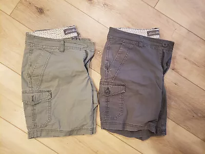 Eddie Bauer Womens Shorts Sz 6 Lightweight Ripstop - TWO PAIRS - Great Condition • $19.99