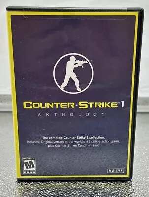 Counter-Strike 1 Anthology PC Game In Good Condition MISSING DISC 1 - 5500 • $14.99