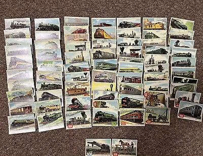 British Set - Cards- Of 72- Issued By A&BC Gum In 1969 Entitled Railway Quiz • £70