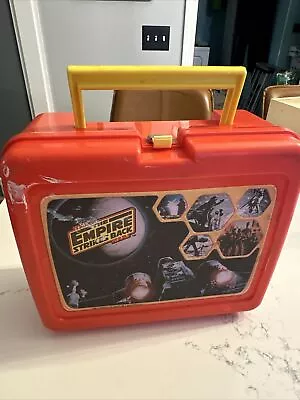 Vintage 1980 Star Wars Empire Strikes Back Thermos Lunch Box X-Wing No Thermos • $4