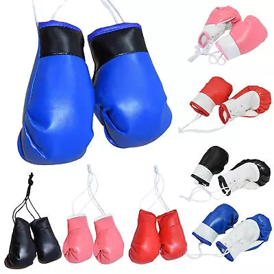 Mini Boxing Gloves 2Pcs Hang Boxing Gloves For Car Mirror Mini Boxing Gloves • $10.02