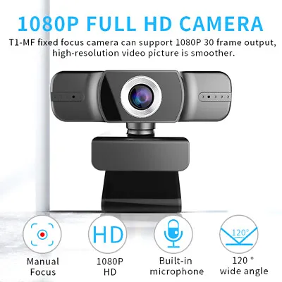 High Quality 1080P WebCam USB Camera Full HD Resolution TV Camera PC Cam • $33.56