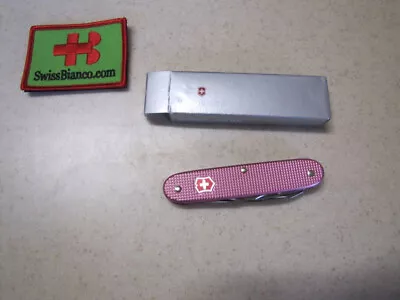 Victorinox Swissbianco Soldier Alox Swiss Army Knife Rose Pink • $225