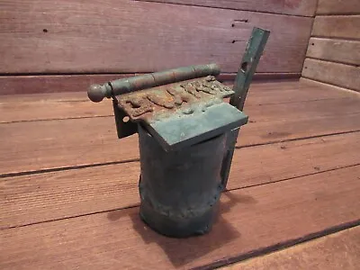 Vintage Metal Canister From Gold Mine/Cave Bottle W/Note Inside - From Nevada • $149.99