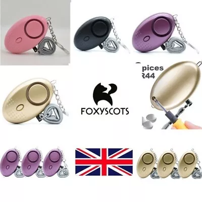 £11.99 • Buy Police Approved Alarm Personal Panic Rape Attack Safety Security Alarm 140db UK