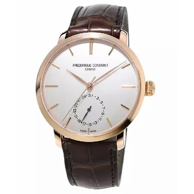 FREDERIQUE CONSTANT FC-710V4S4-S Slimline Automatic Silver Dial Men's Watch • $3246