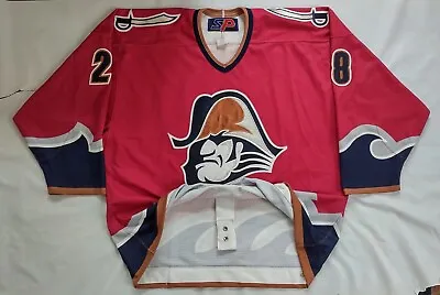 Vtg Made Canada Sp Milwaukee Admirals #28 Stevenson Hockey Game Jersey Size 56 • $1999.99