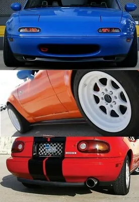 COMBO DEAL FITS 90-97 Mazda Miata MX5 RS Front+ FD Side Skirts+ R-Spec Rear Lip • $185.11