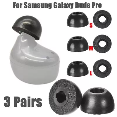 Memory Foam Ear Pads Ear Tips Replacement Earplugs For Samsung Galaxy Buds Pro • $7.85