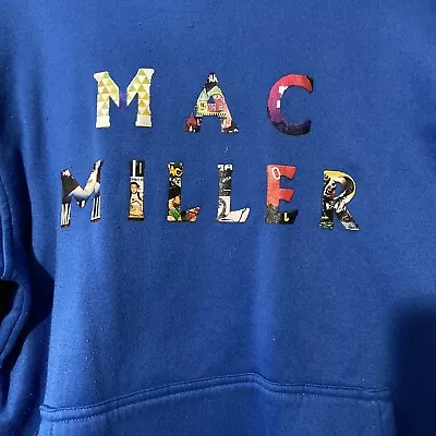Mac Miller Blue Men’s Large Pull Over Sweatshirt • $24.99