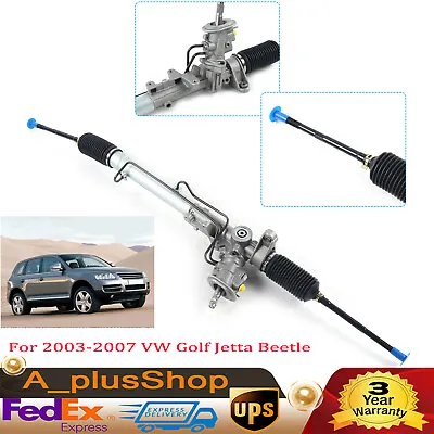 $140 • Buy Power Steering Rack And Pinion Assembly For 2003 2004-2007 VW Golf Jetta Beetle 