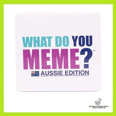 What Do You Meme? WDYM105 Aussie Edition Card Game • $49.50