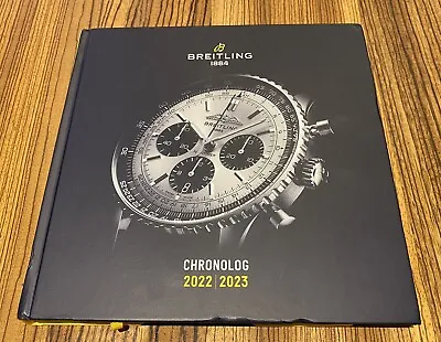£12.40 • Buy Breitling 1884 Chronolog 2022 - 2023 Book Hard Back Catalogue